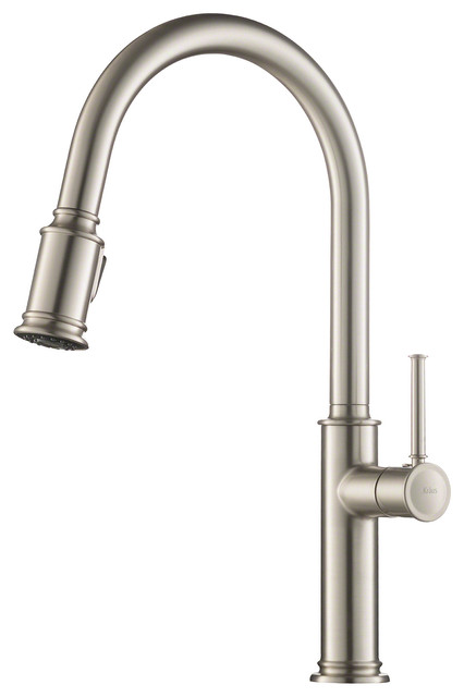 Kraus KPF-1680 Sellette Pull-Down Spray Kitchen Faucet - Spot-Free Stainless