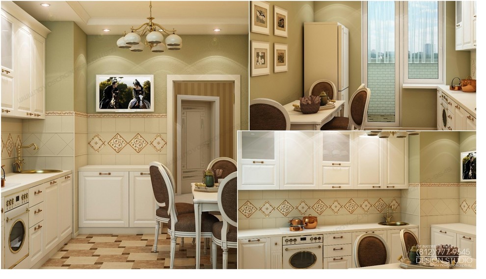 Дизайн интерьера кухни