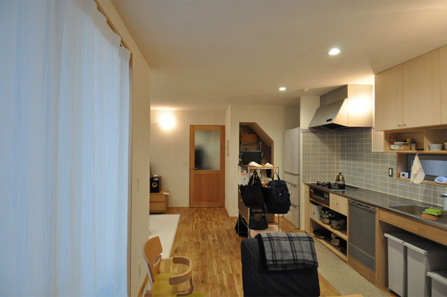 和光市新倉の家 skandinavisch-kueche