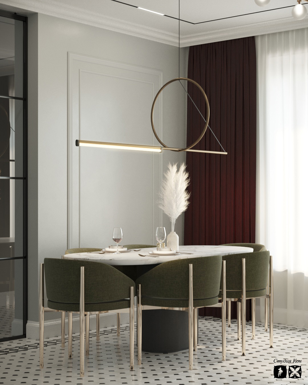 Проект квартиры для творческой пары