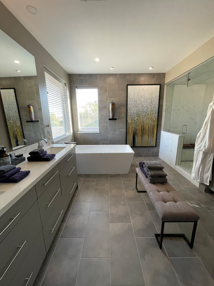 Luxurious Spa Master Bath - Contemporary - Bathroom - Phoenix - by Tru ...