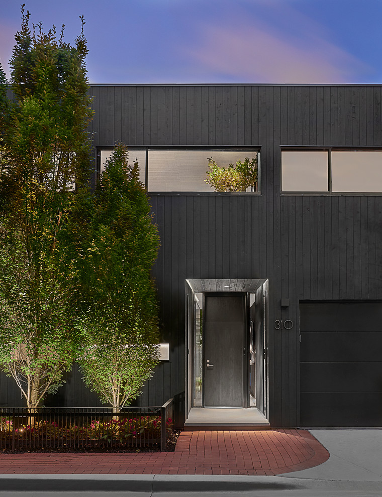 This is an example of a contemporary exterior in Chicago.