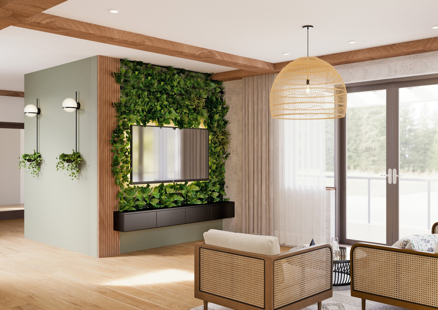 Эко гостиная