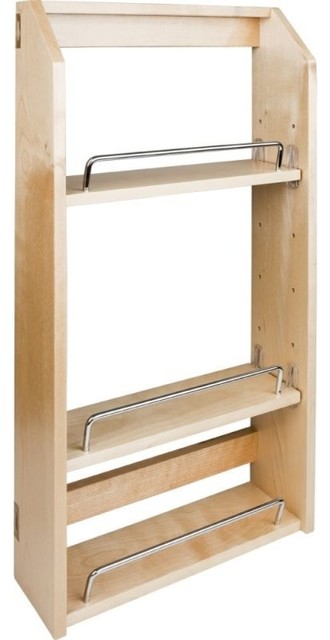 Hardware Resources Spr9a Wall Cabinet Organizers Spice Rack