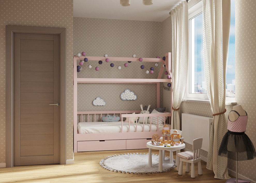 Дизайн детской "Полет"