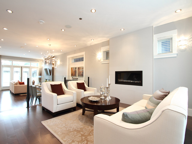 Vancouver Home contemporary-vardagsrum