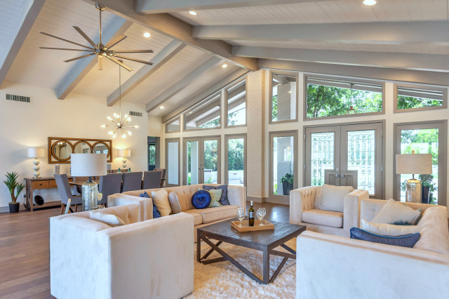 Luxury Staging, Arcadia, Lafayette transitional-living-room