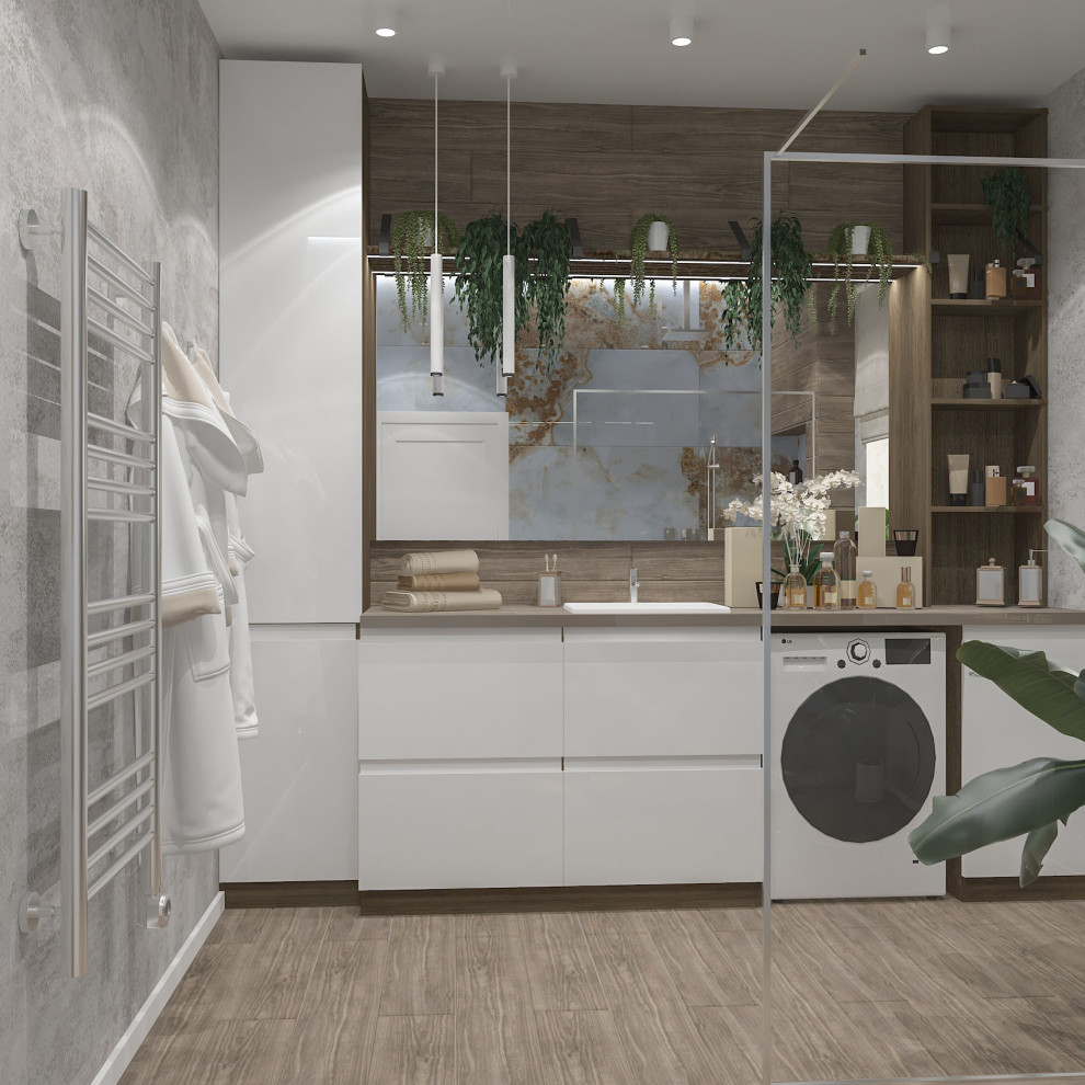 Душевая комната в частном доме