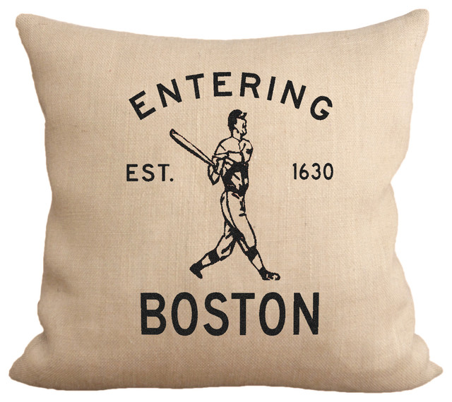 Entering Boston Pillow