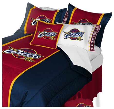 NBA Cavaliers Bedding Set Basketball Comforter and Sheets ...