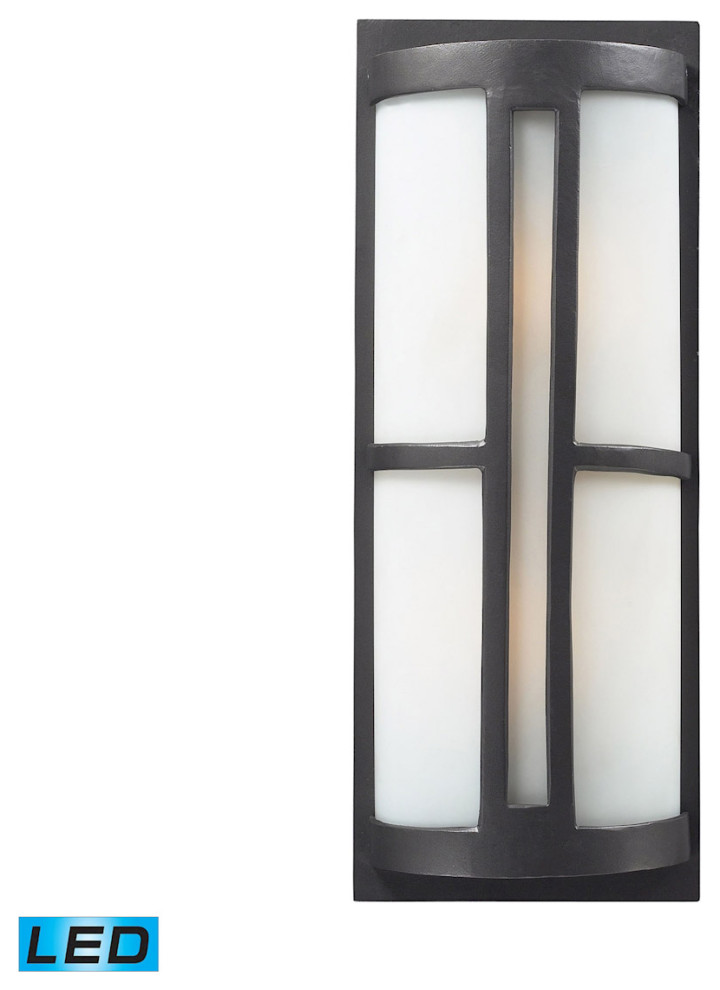 Trevot 2 Light Outdoor Wall Light, LED Transitional Outdoor Wall
