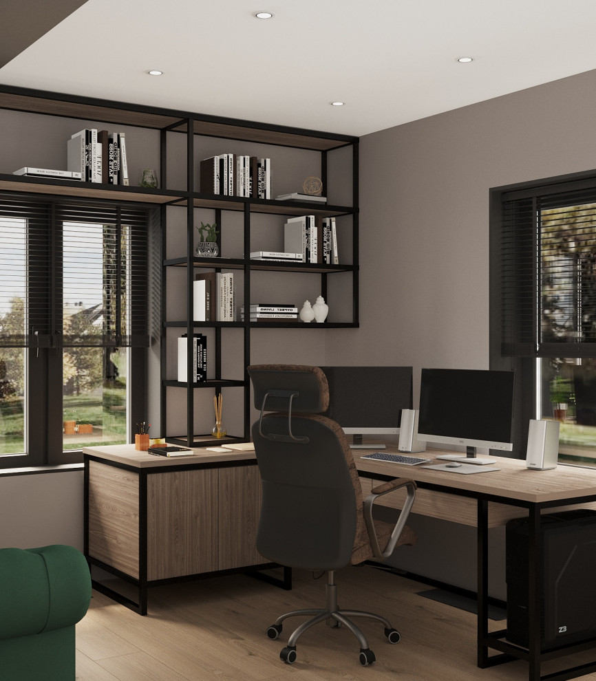 Дизайн-проект дома, площадью 110 м2 в г. Новосибирск. Кольцово