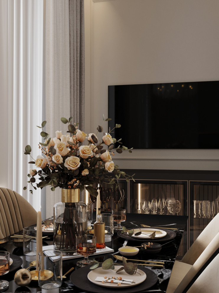 Современный проект квартиры 116 м² для семейной пары