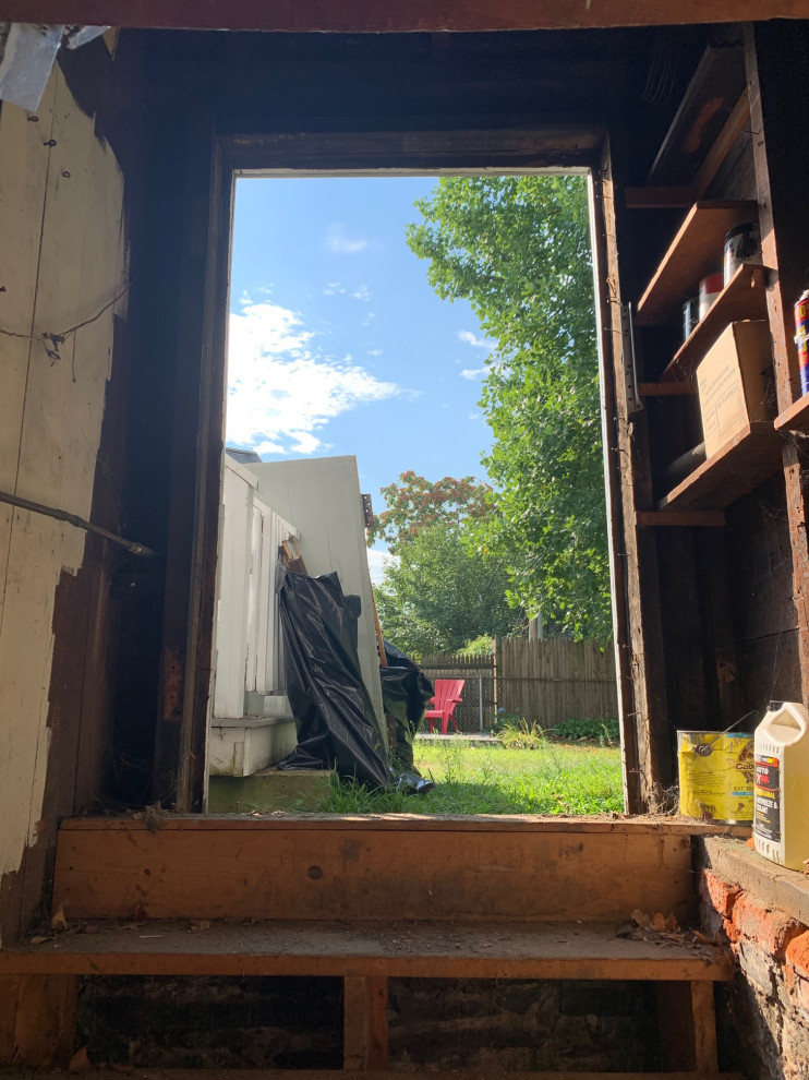 Basement doors