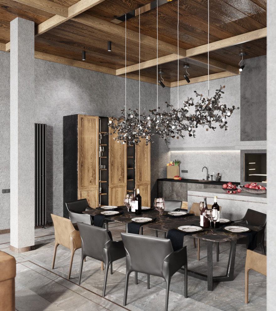 Интерьер гостевого загородного дома во Владимирской области