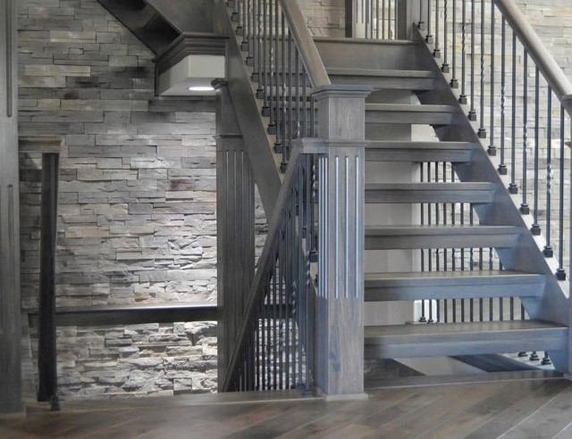 Interior Applications transitional-staircase