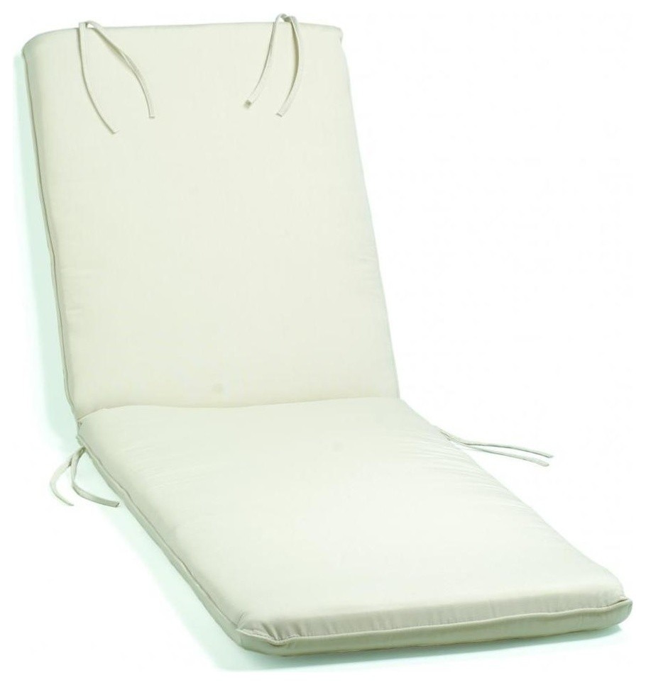 Siena Chaise Lounge Cushion, Canvas