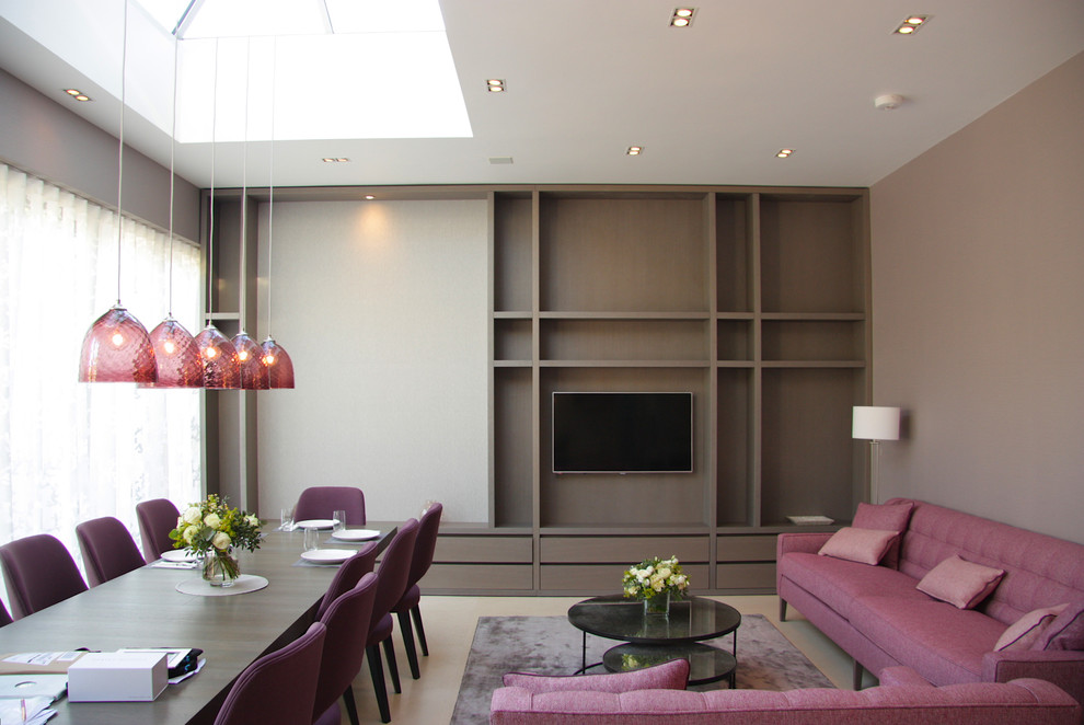 Bespoke Shelving in Luxury Dining Room