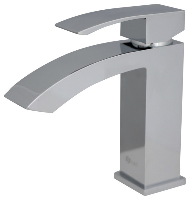 STYLISH Single Hole Bathroom Faucet, Polished Chrome