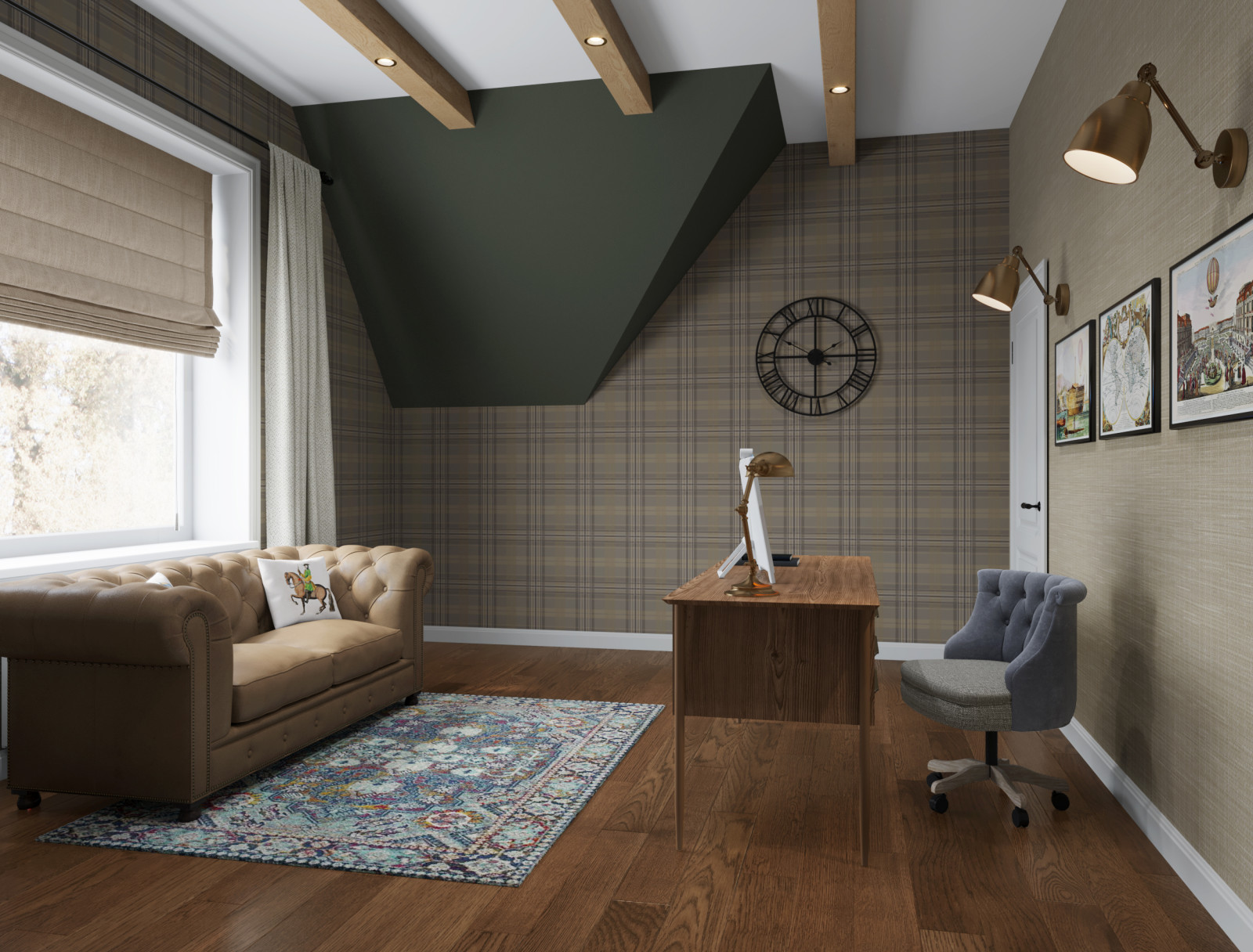 кабинет. визуализация