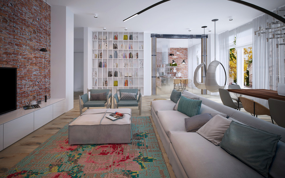 современный интерьер с элементами "Gipsy style"