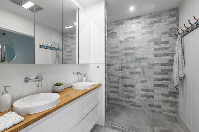 Back to the Future contemporary-bathroom