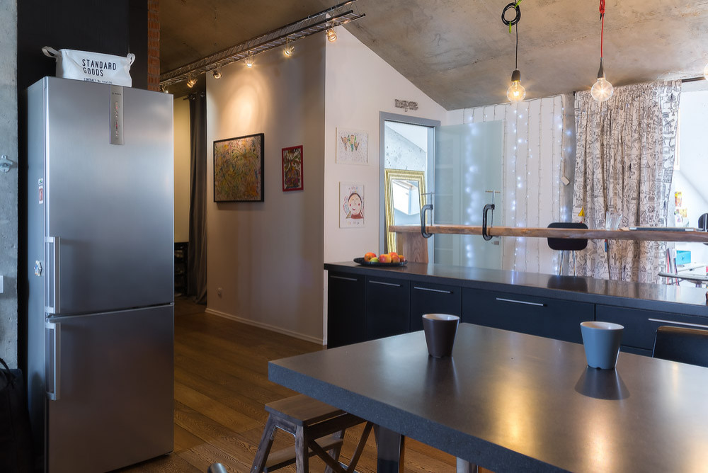 Лофт для друзей из рекламного агентства 2SHARP