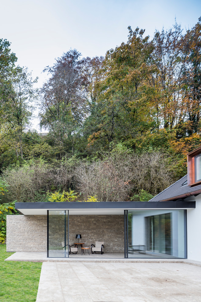 Kleiner Moderner Wintergarten in München