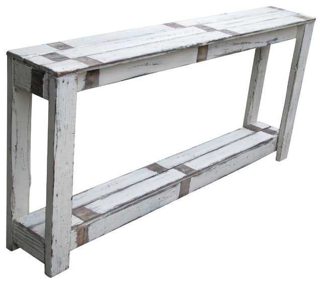 60 Inch White Farmhouse Sofa Table 60 Inch White Farmhouse Sofa Table