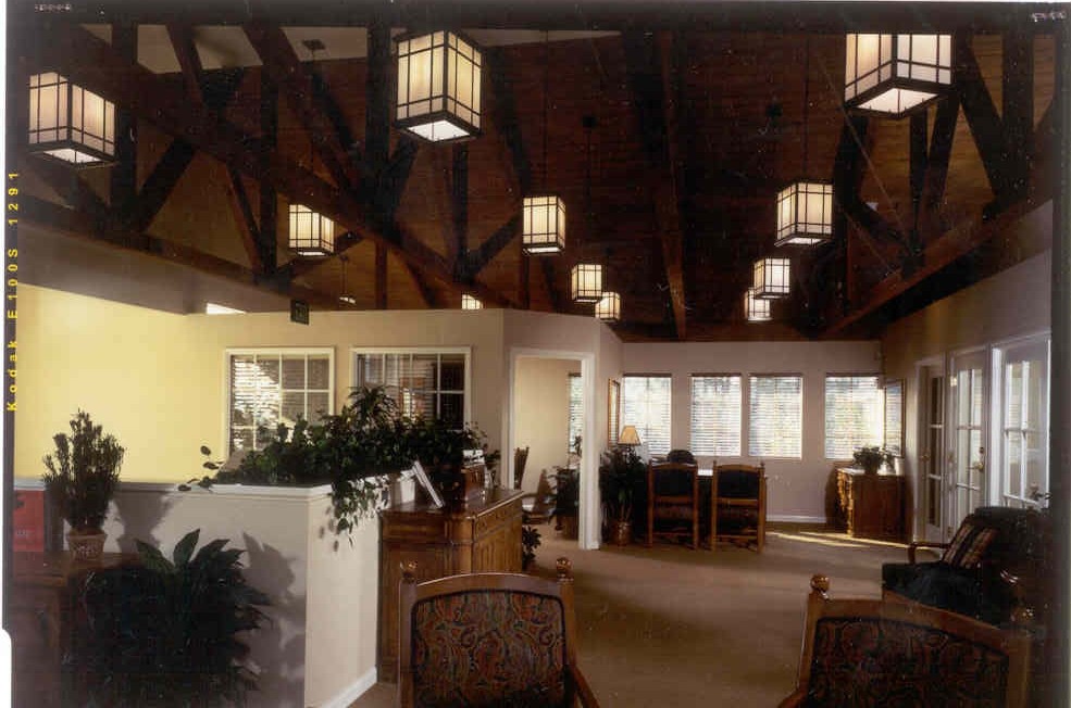 Exposed Ceiling Craftsman Orange County by Musser Architects