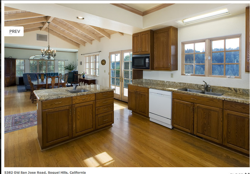 Open Floor Plan Kitchen Dining Living Traditional San Francisco