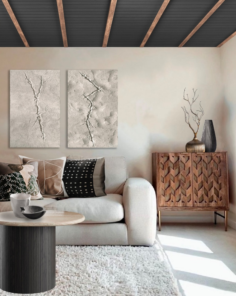 Гостиная в японском стиле ВАБИ САБИ