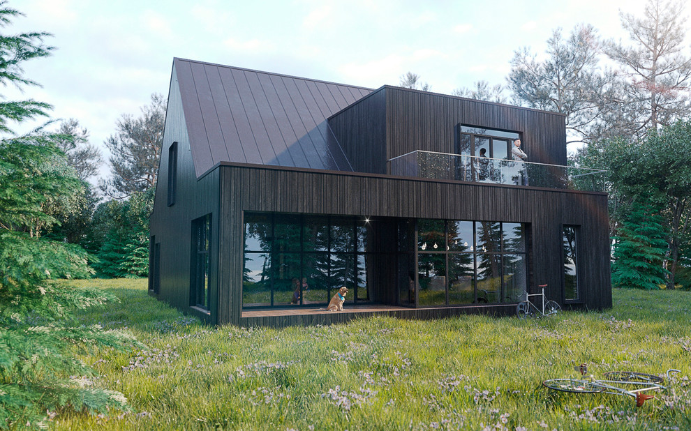 Частный дом, визуализация