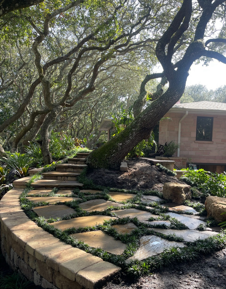 Landscape Installation | Tangled Oaks - Fernandina Beach