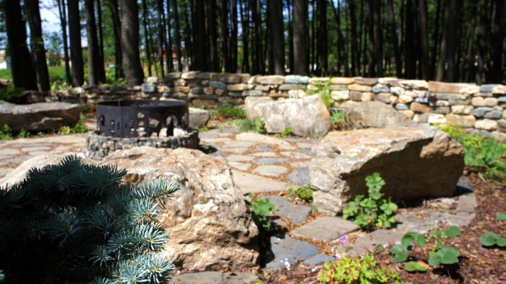 Цветники и композиции крупным планом