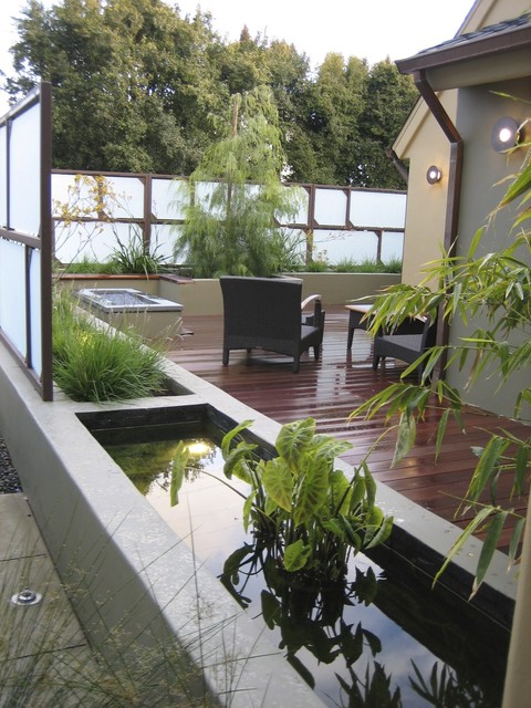 Shell Beach Residence trendy-terrasse