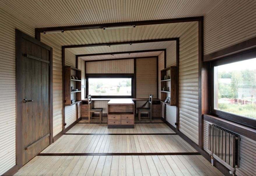 Wood Patchwork House