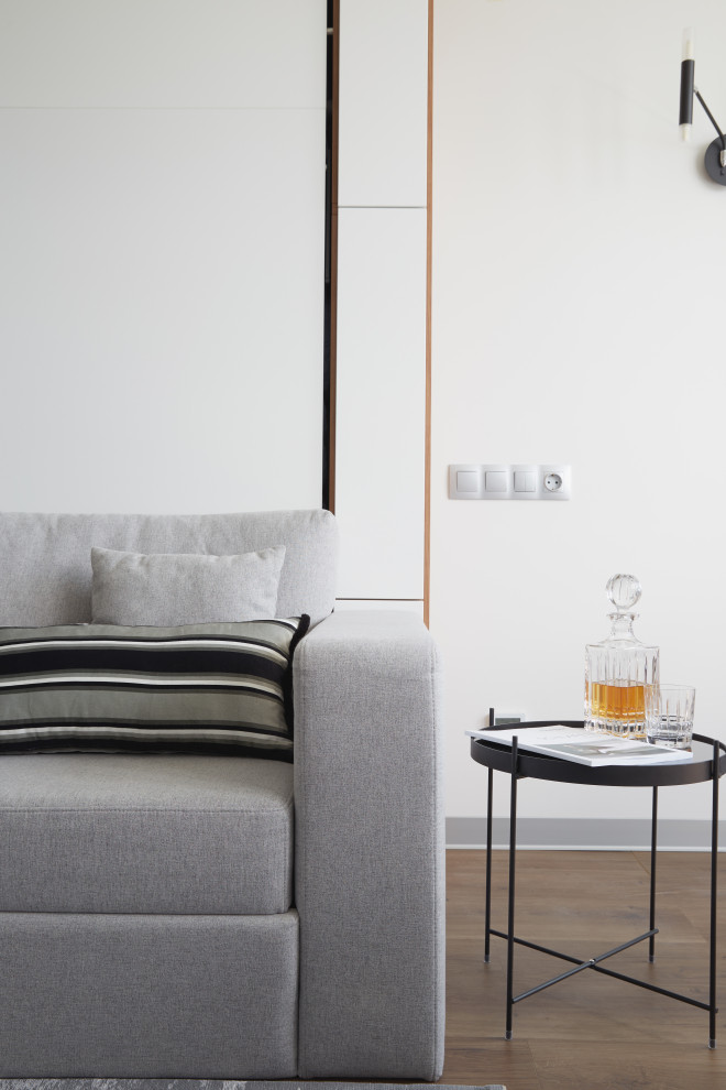 Апартаменты с трансформируемой мебелью и мужским характером.