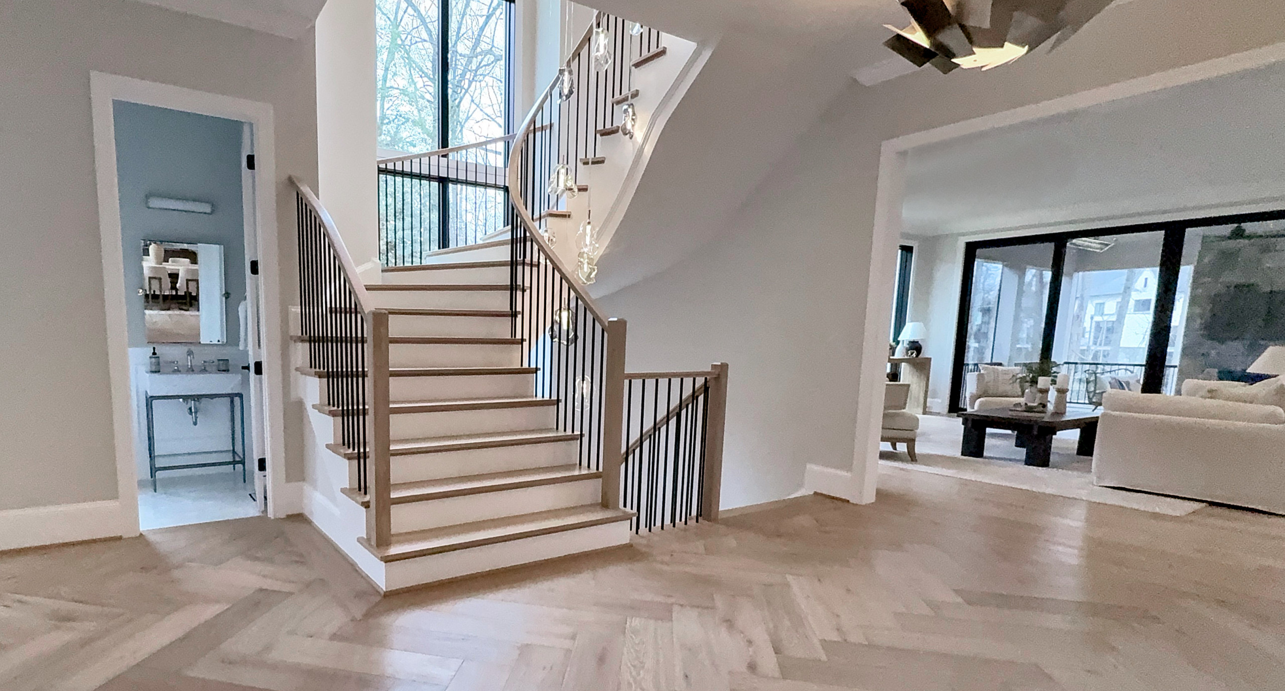 Project #150 | Contemporary White Oak Curve