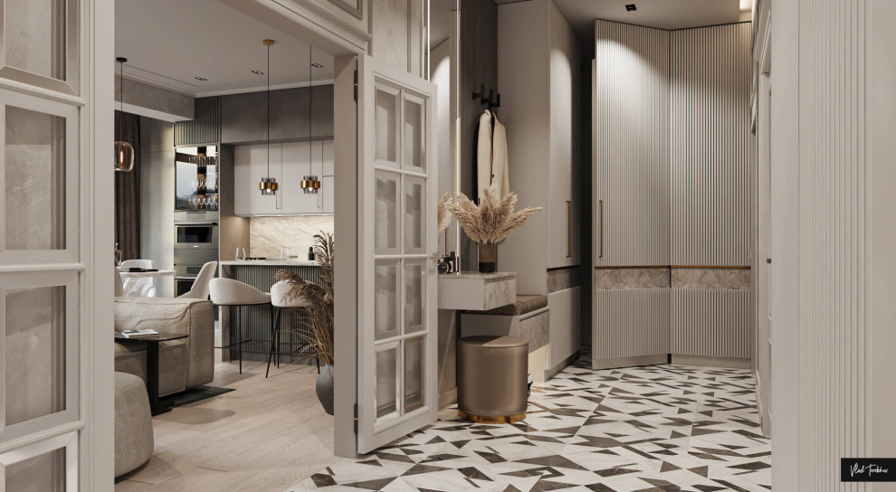 Квартира в современном стиле. ЖК На Московской.