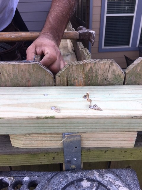 Stabilizing Wood Fence Corners with Side Fences