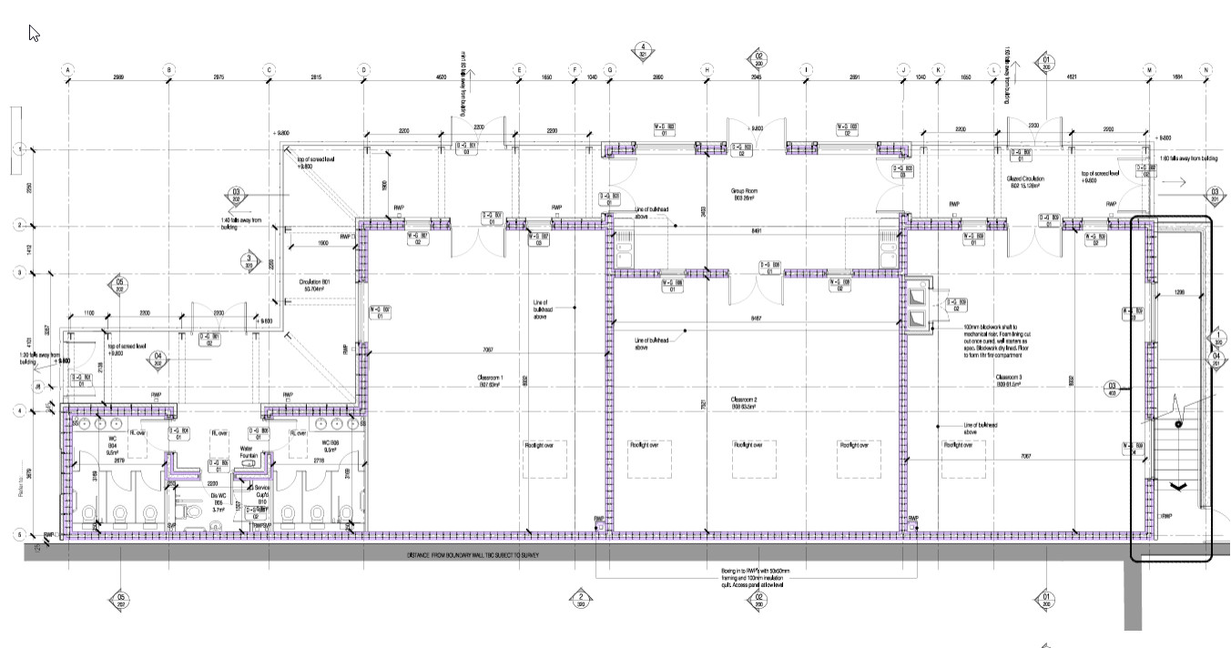 Floor Plan - Additional Classrooms