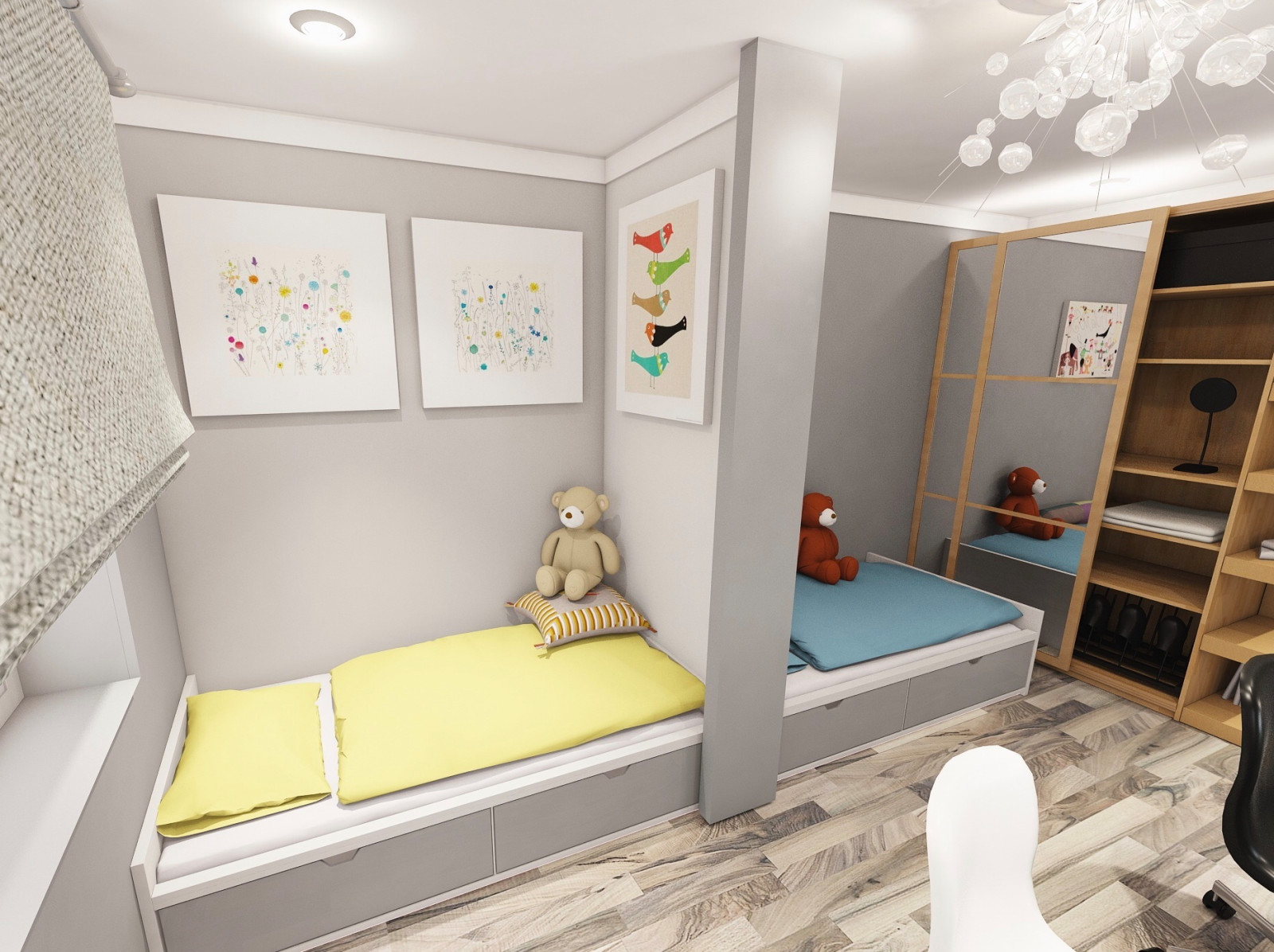 Маленькая детская для двоих