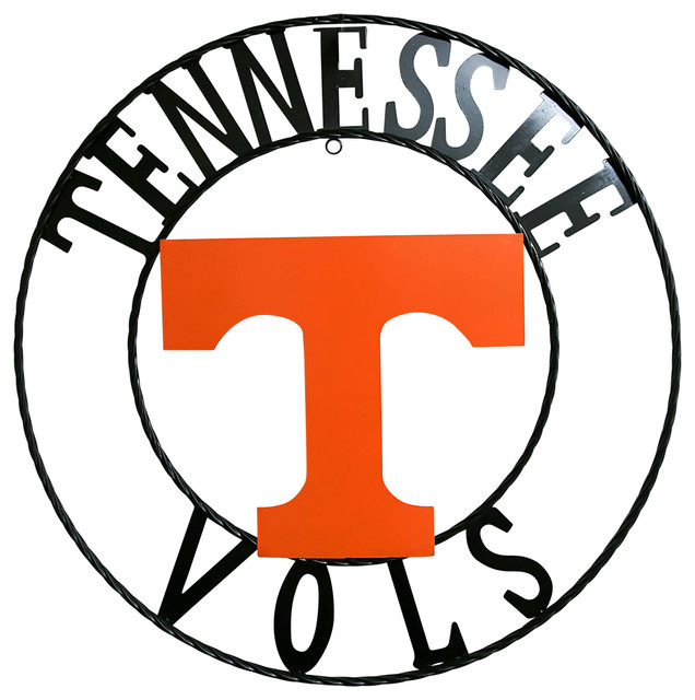 Tennessee Volunteers Wrought Iron Wall Decor Contemporary