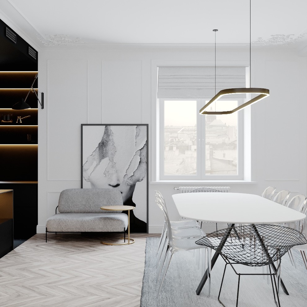 Квартира 235м2 в стиле современная классика