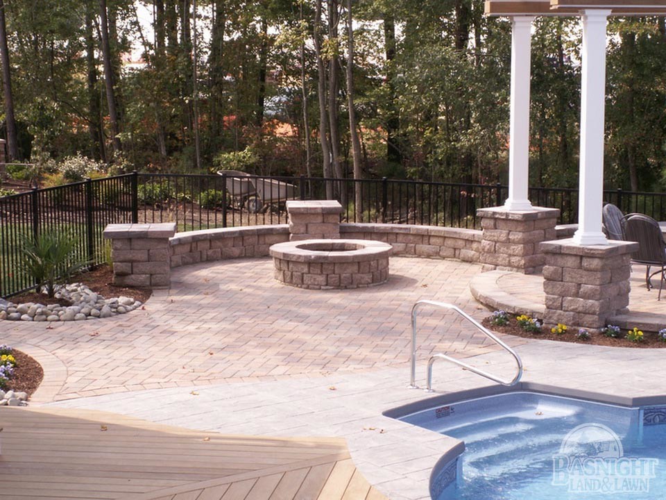 Patio - transitional patio idea