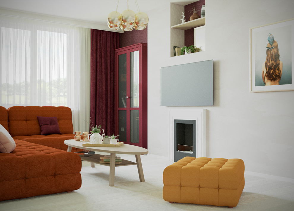 Бодрящий интерьер