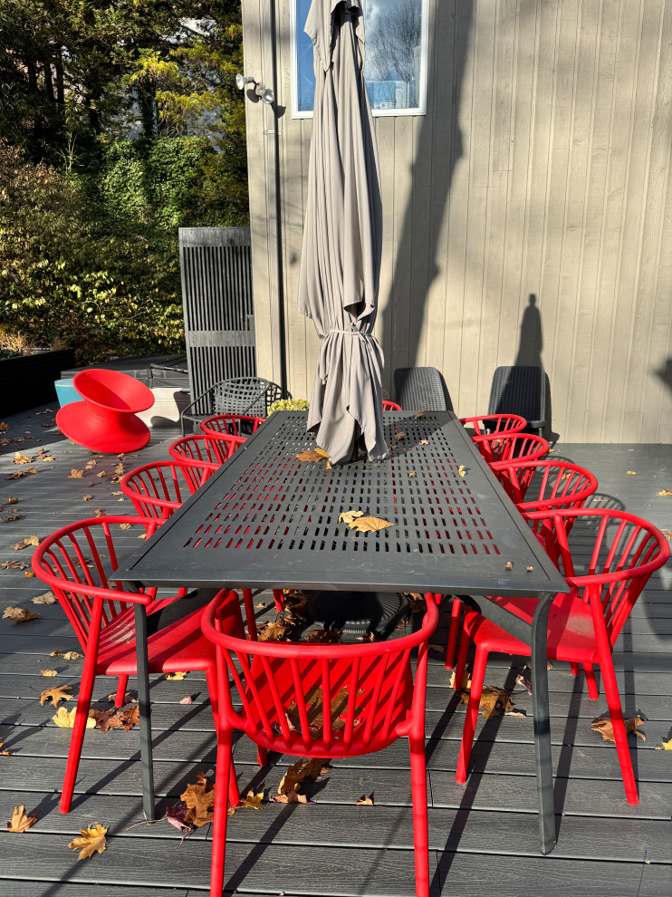 Riverdale, The Bronx, NY  oversized deck