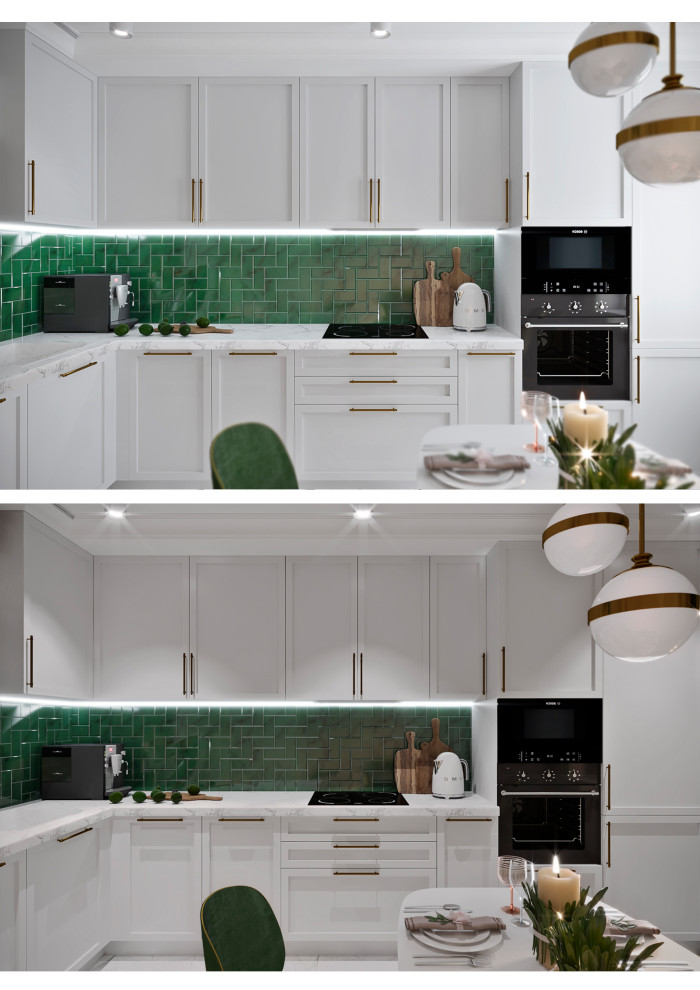 Визуализация 3-4омнатной квартиры в Люберцы