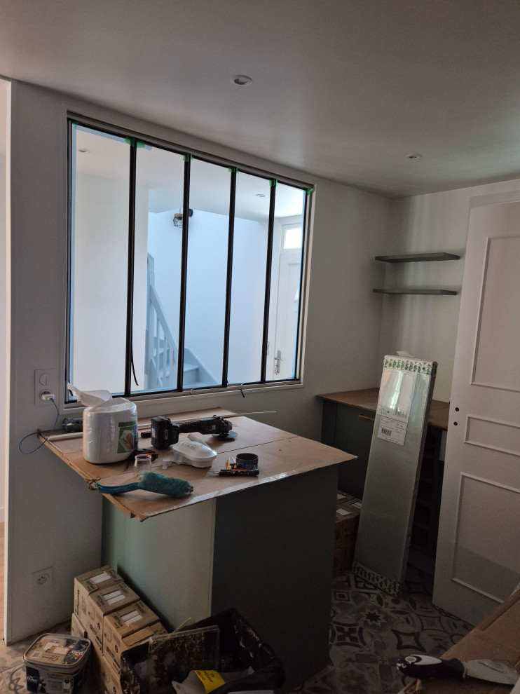 Rénovation complète d'une maison à PLAIZIR: cuisine